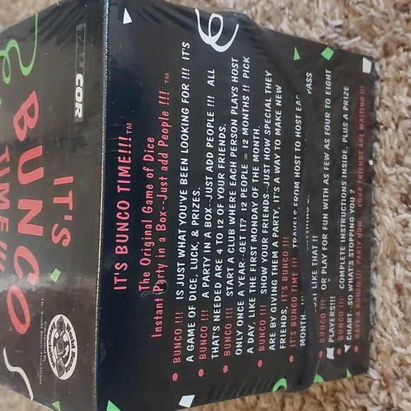 Bunco Vintage Game Set - NWT - Picture 3 of 8